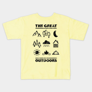 Great Outdoors Iowa Kids T-Shirt