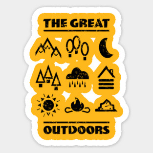 Great Outdoors Iowa Sticker