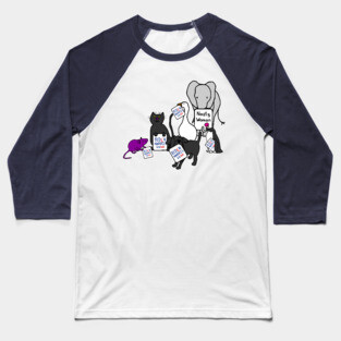 Animals with Biden Harris Signs Supporting Kamala Harris Baseball T-Shirt