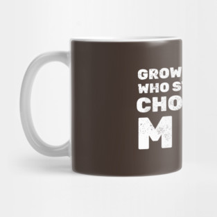 Man Chocolate Milk Drinker Mug