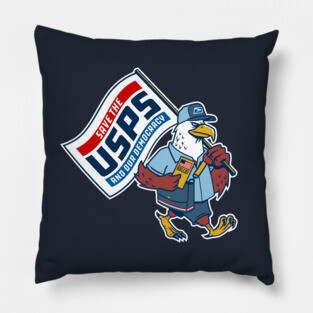 Save the USPS Pillow