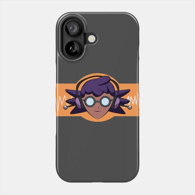 HEADPHONES GIRL Phone Case by droidmonkey