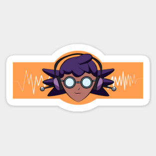 HEADPHONES GIRL Magnet