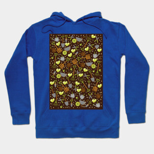 Gardening (dark background version) Hoodie