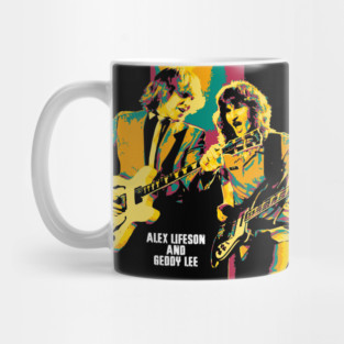 Alex Lifeson and Geddy Lee.Geddy Lee Weinrib. Alexandar Živojinović. a Canadian musician.guitarist of the progressive rock band Rush. bassist for the Canadian rock group Rush Mug