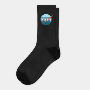 Nasa Retro logo Socks