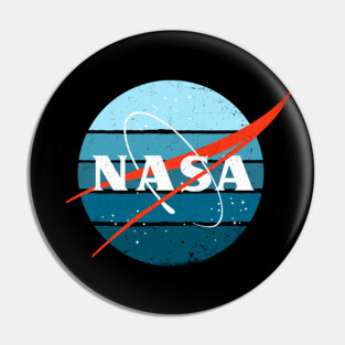 Nasa Retro logo Pin