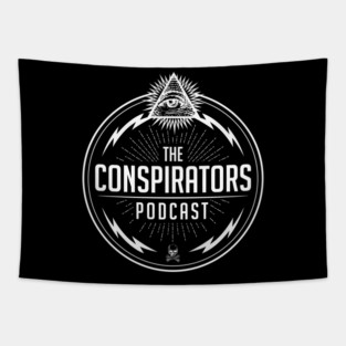 The Conspirators Reverse Logo Tapestry