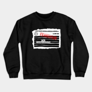 The Conspirators "Redacted" Art Crewneck Sweatshirt