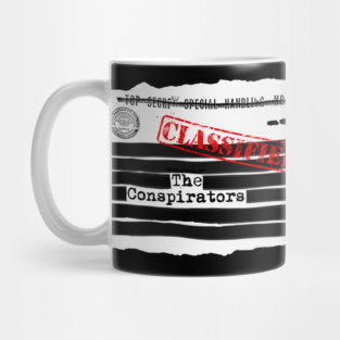 The Conspirators "Redacted" Art Mug