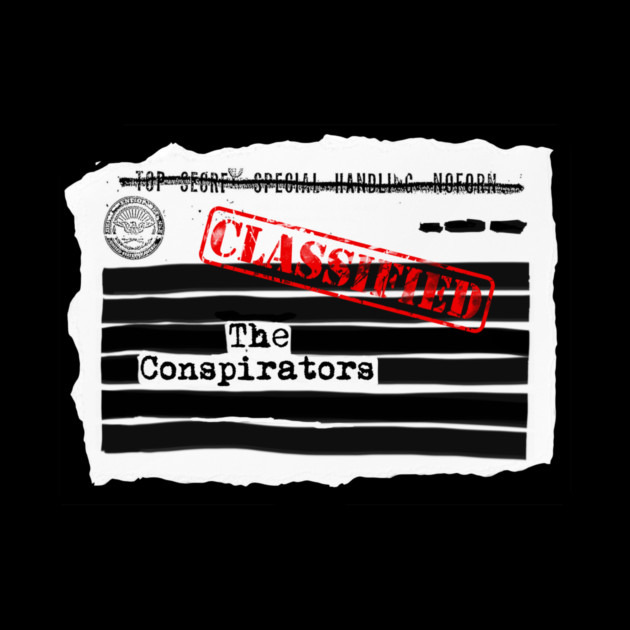 The Conspirators "Redacted" Art by The Conspirators Podcast