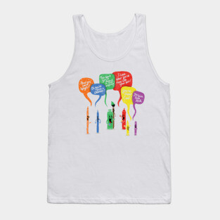 Complementary Colors Tank Top