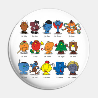 Mr. Who? Pin
