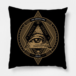 The Conspirators "Illuminati" Pillow