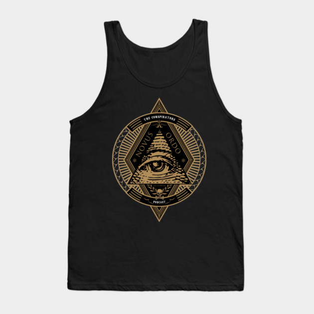 The Conspirators "Illuminati" Tank Top by The Conspirators Podcast
