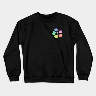 Hawaiian Design Crewneck Sweatshirt