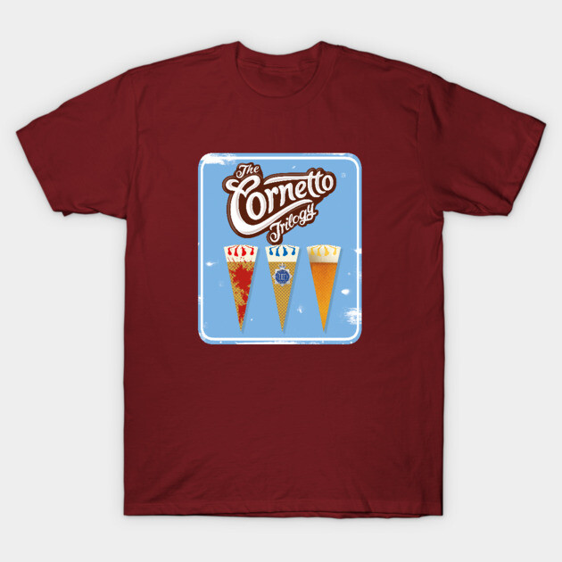 The Cornetto Trilogy Three Flavors Cornetto Trilogy T-Shirt