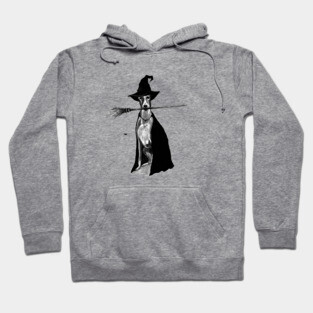 Greyhound Witch Hoodie