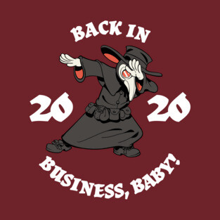 Dabbing Plague Doctor - Back in Business 2020 T-Shirt