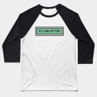 PC Load Letter Baseball T-Shirt