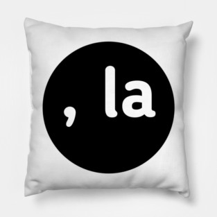 Comma la Pillow