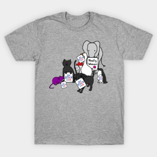 Animals with Biden Harris Campaign Signs T-Shirt