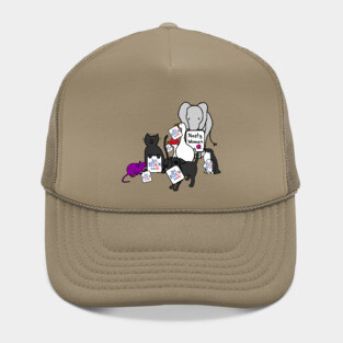 Animals with Biden Harris Campaign Signs Hat