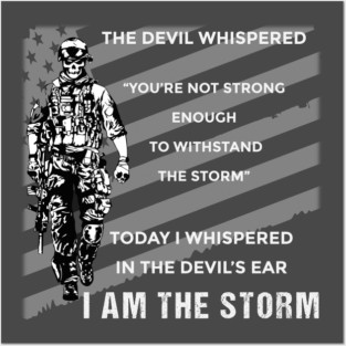 I Am The Storm Posters and Art