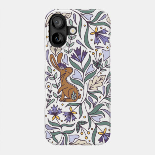 Scandinavian Folk Art Rabbit | Rabbit | Whimsical Forest Phone Case