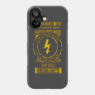 Electrician Phone Case