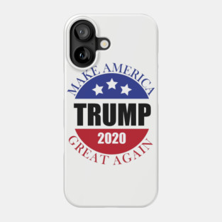 Trump 2020 Make America Great Again - ver 2 Phone Case