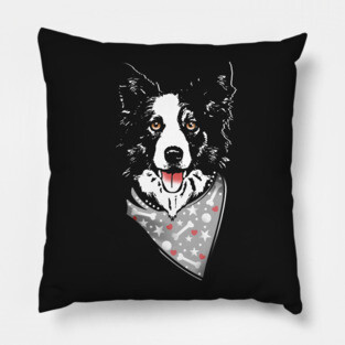 Border Collie Love Pillow