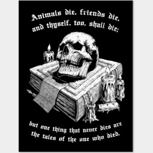 Memento Mori poetry Posters and Art