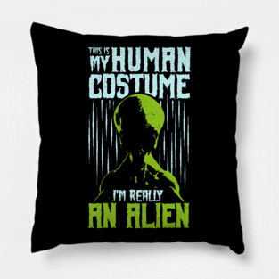 Alien Head Pillow