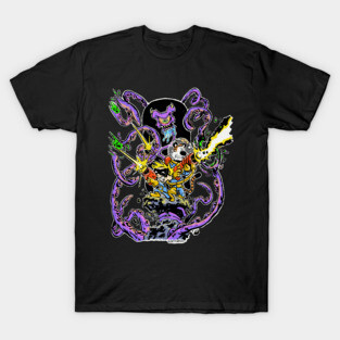 Spaceman Battle Spiff Bros T-Shirt