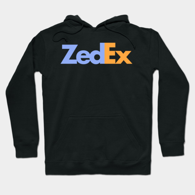 ZedEx - Zombie delivery service Hoodie by John Wigger
