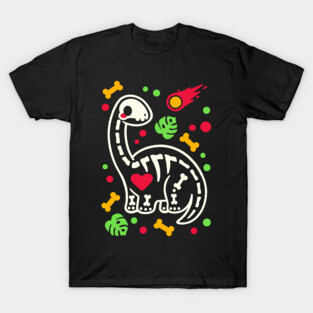 Brontosaurus skeleton T-Shirt