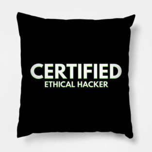 Certified Ethical Hacker Pillow