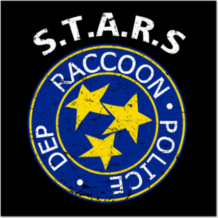 Resident Evil Raccoon Dep Police Posters and Art