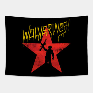 WOLVERINES! Tapestry