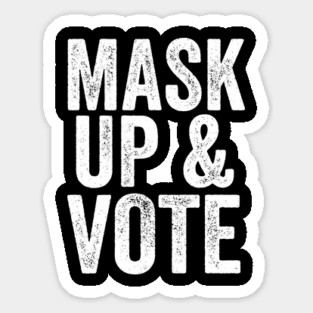Mask Up and Vote Magnet