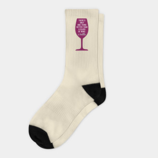 Better than a glass of wine Socks