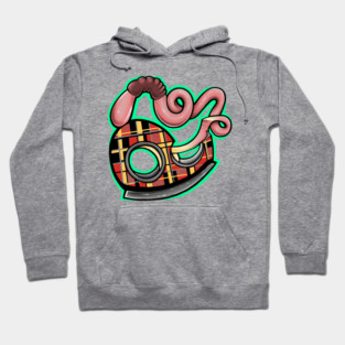 Worm.., tapeworm Hoodie