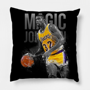 Magic Johnson Pillow
