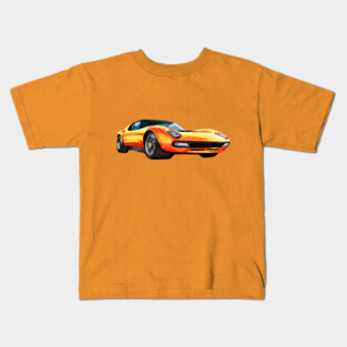 Lamborghini Miura Kids T-Shirt