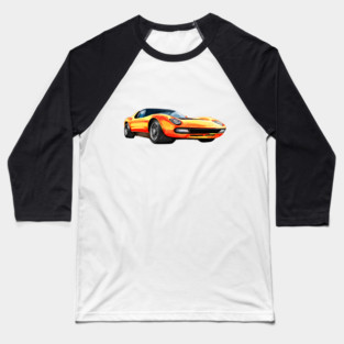 Lamborghini Miura Baseball T-Shirt