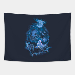 Sleeping With the Fishes Tapestry