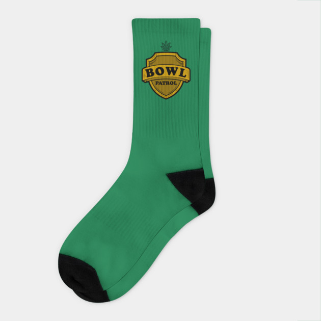 Bowl Patrol Socks by dumbshirts