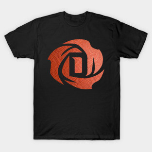 Derrick Rose Logo - Basketball Texture T-Shirt