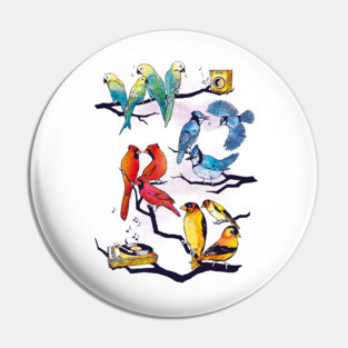 The Bird is the Word Pin